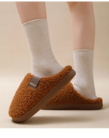 Chaussons d'Hiver Antidérapants – Intérieur Polaire