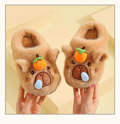 Pantoufles Peluche Parent-Enfant – Chaleur & Confort Douillet