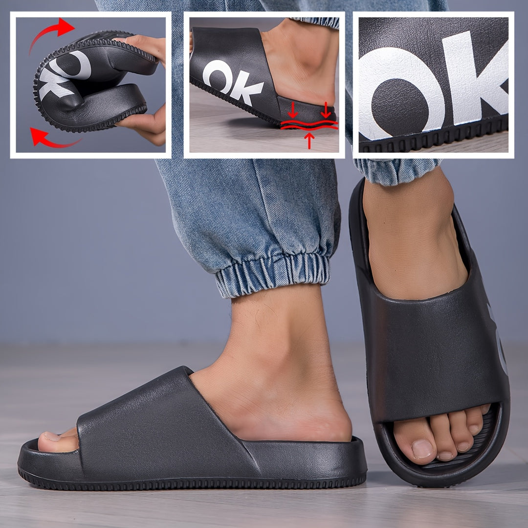 Unisex Super Soft Slippers, Casual Sandals, Indoor and Outdoor Beach Shower Open-Toe Shoes for Women in Summer. Flip Flops. Elegant. Ladies' Shoes